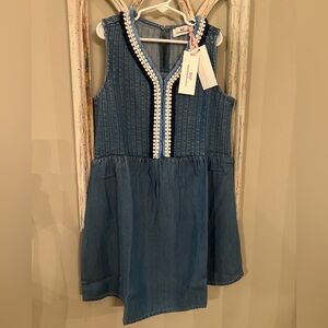 NWT Vineyard Vines Girls Chambray
Denim Dress Back to School Size M